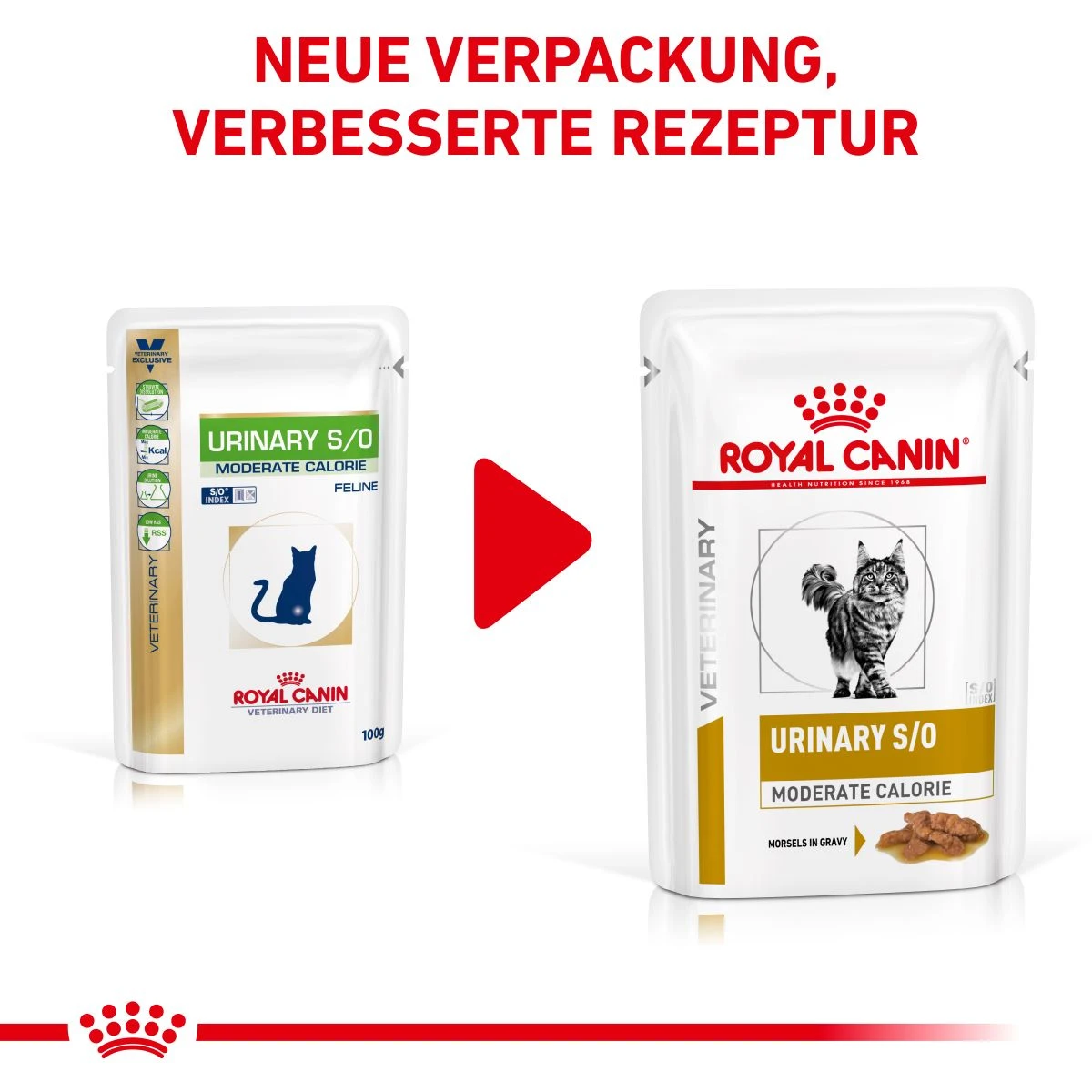 Royal Canin Urinary S/O Moderate Calorie Katze Frischebeutel 12 X 85 G Frischebeutel Für Katzen 5 Royal Canin Urinary S/O Moderate Calorie Katze Frischebeutel 12 X 85 G Frischebeutel Für Katzen – Bild 3