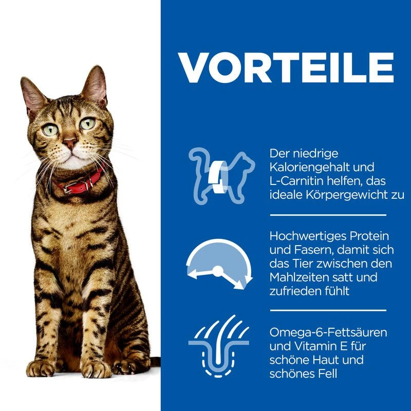 Hills Science Plan Feline Adult Light Huhn Frischebeutel Für Katzen 12 X 85 G Huhn Frischebeutel 5 Hills Science Plan Feline Adult Light Huhn Frischebeutel Für Katzen 12 X 85 G Huhn Frischebeutel – Bild 3