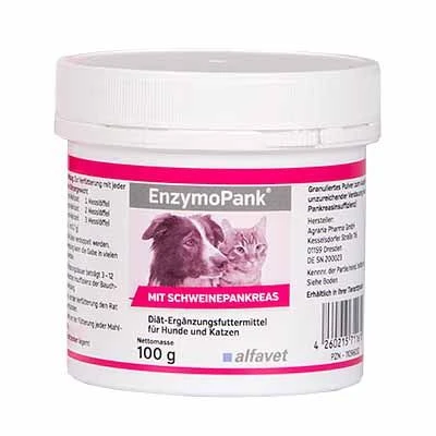 Alfavet EnzymoPank Für Hunde Und Katzen 100 G Pulver Dose 4 Alfavet EnzymoPank Für Hunde Und Katzen 100 G Pulver Dose – Bild 2