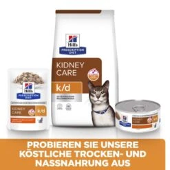 Hills K/d Katze Dosenfutter Bei Nierenerkrankungen 24 X 156 G Feingehackt - Huhn Dosen -Haustier Lieferungen Geschäft 68Vd441rOu6o 52742048833 8