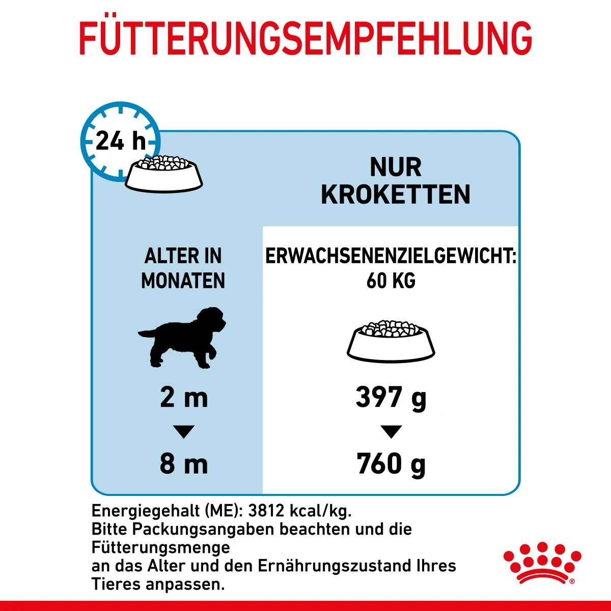 Royal Canin Gigant Puppy Trockenfutter Für Welpen Sehr Großer Rassen 3,5 Kg Trockenfutter Für Hunde (neues Design) 10 Royal Canin Gigant Puppy Trockenfutter Für Welpen Sehr Großer Rassen 3,5 Kg Trockenfutter Für Hunde (neues Design) – Bild 8