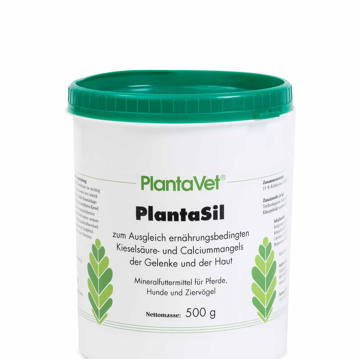 PlantaVet PlantaSil Hund Pferd Ziervögel 1 Kg Pulver Dose 5 PlantaVet PlantaSil Hund Pferd Ziervögel 1 Kg Pulver Dose – Bild 3