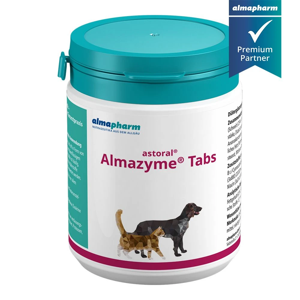 Almapharm Almazyme Tabs Für Hund + Katze 125 Almazyme Tabs 6 Almapharm Almazyme Tabs Für Hund + Katze 125 Almazyme Tabs – Bild 4
