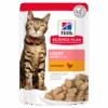 Hills Science Plan Feline Adult Light Huhn Frischebeutel Für Katzen 12 X 85 G Huhn Frischebeutel
