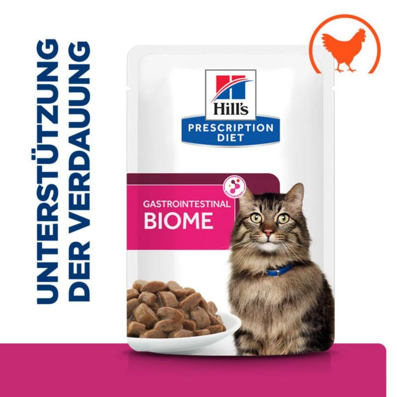 Hills Prescription Diet Feline Gastrointestinal Biome Frischebeutel Für Katze 12 X 85 G Frischebeutel 4 Hills Prescription Diet Feline Gastrointestinal Biome Frischebeutel Für Katze 12 X 85 G Frischebeutel – Bild 2