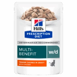 Hills Feline W/d Multi-Benefit Huhn Frischebeutel Für Katzen 12 X 85 G Frischebeutel Mit Huhn