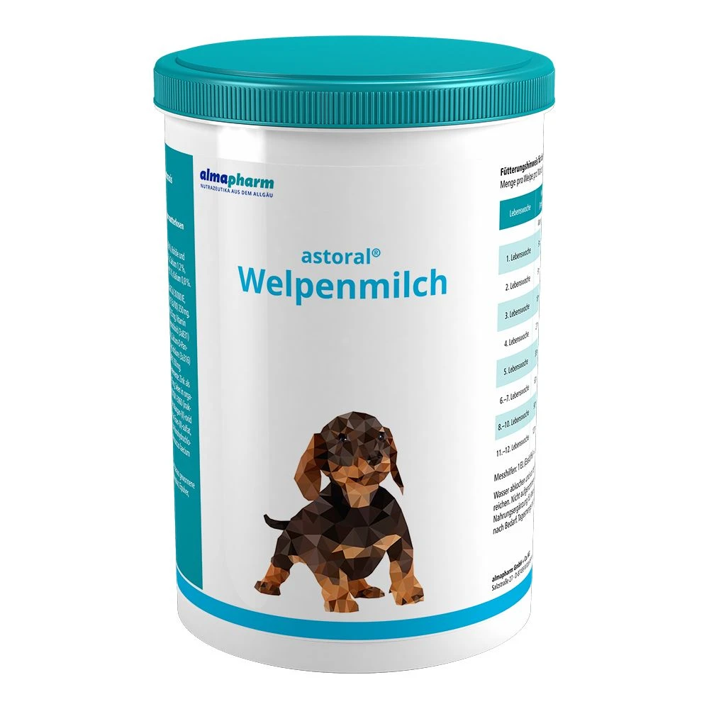 Almapharm Astoral Welpenmilch 800 G Dose 4 Almapharm Astoral Welpenmilch 800 G Dose – Bild 2