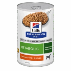 Hills Canine Metabolic Dosenfutter Für Hunde 12 X 370 G Dosenfutter Für Hunde