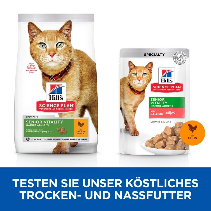 Hills Science Plan Feline Mature Adult 7+ Senior Vitality Trockenfutter Für Katzen 7 Kg Trockenfutter Für Katzen 6 Hills Science Plan Feline Mature Adult 7+ Senior Vitality Trockenfutter Für Katzen 7 Kg Trockenfutter Für Katzen – Bild 4