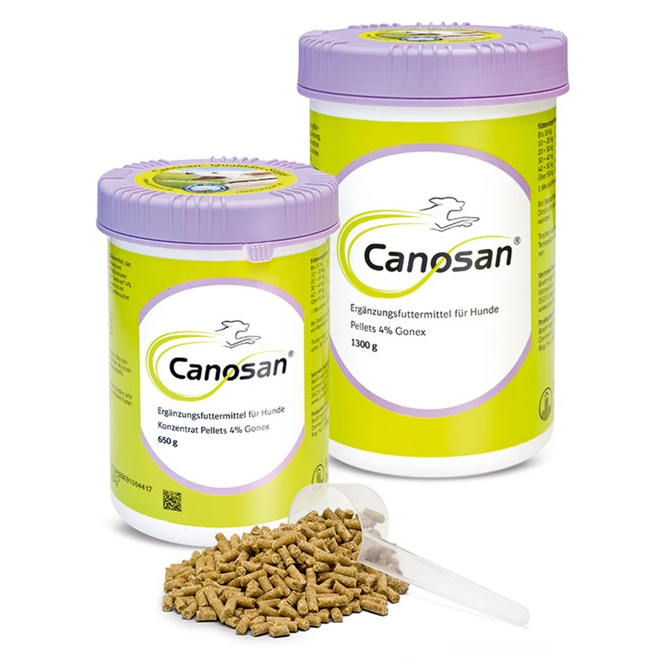 Canosan Hund Mit 4% Gonex Von Boehringer Ingelheim 650 G Canosan Pellets 7 Canosan Hund Mit 4% Gonex Von Boehringer Ingelheim 650 G Canosan Pellets – Bild 5