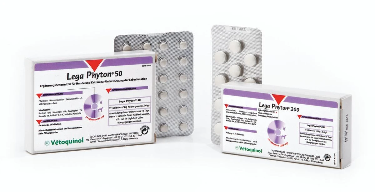 Vetoquinol Lega-Phyton 200 Für Die Leber 24 Tabletten Lega-Phyton 4 Vetoquinol Lega-Phyton 200 Für Die Leber 24 Tabletten Lega-Phyton – Bild 2