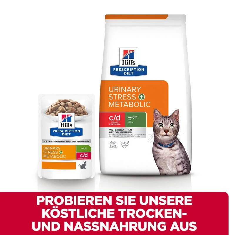 Hills Prescription Diet Feline C/d Multicare Urinary Stress + Metabolic Trockenfutter Für Katzen 1,5 Kg Trockenfutter Für Katzen 8 Hills Prescription Diet Feline C/d Multicare Urinary Stress + Metabolic Trockenfutter Für Katzen 1,5 Kg Trockenfutter Für Katzen – Bild 6