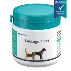 Almapharm Lactogel Pet 100 G Pulver Dose
