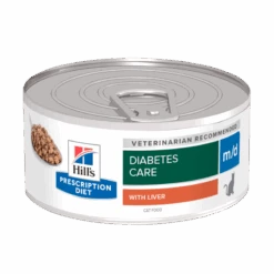 Hills M/d Dosenfutter Bei Katzendiabetes 24 X 156 G Dosen Feingehackt