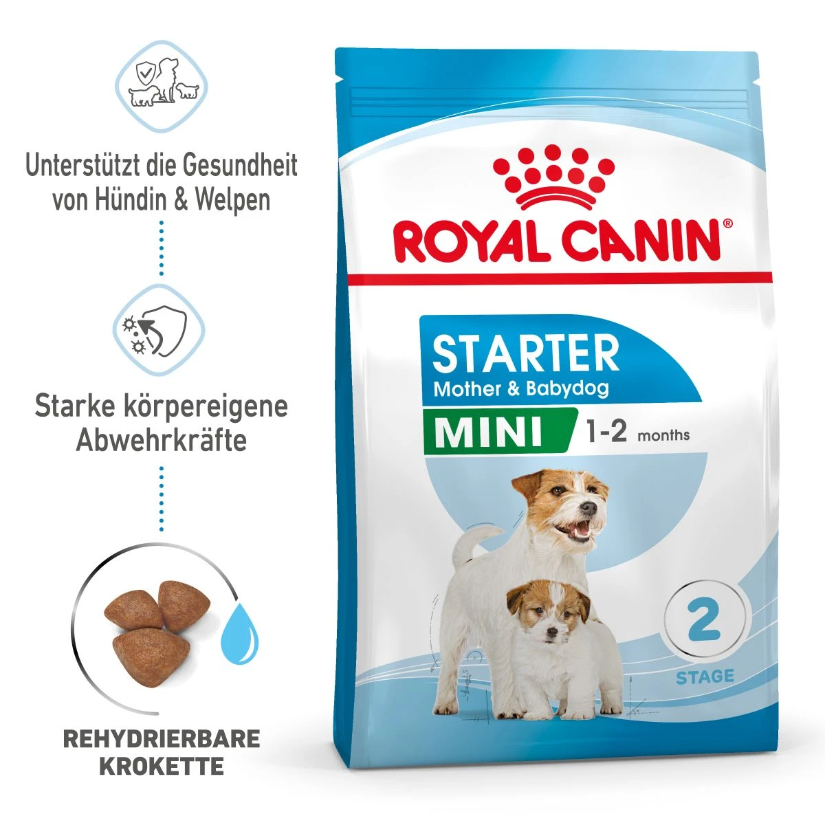 Royal Canin Mini Starter Trockenfutter 4 Kg Trockenfutter 4 Royal Canin Mini Starter Trockenfutter 4 Kg Trockenfutter – Bild 2