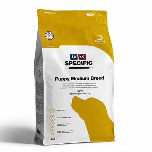 Specific CPD-M Puppy Medium Breed Hundefutter - Für Hundekinder Mittlerer Größe 4 Kg Trockenfutter Für Hunde 3 Specific CPD-M Puppy Medium Breed Hundefutter - Für Hundekinder Mittlerer Größe 4 Kg Trockenfutter Für Hunde
