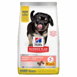 Hills Science Plan Canine Perfect Digestion Puppy Medium Trockenfutter 14 Kg Huhn & Reis Trockenfutter Für Hunde