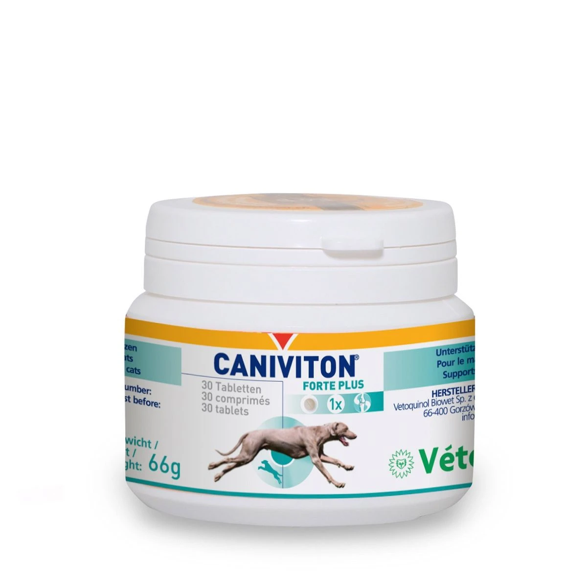 Vetoquinol Caniviton Forte Plus 30 Kautabletten 4 Vetoquinol Caniviton Forte Plus 30 Kautabletten – Bild 2