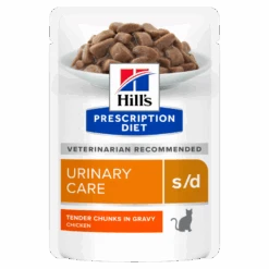 Hills Prescription Diet S/d Nassfutter Für Katzen Mit Huhn 12 X 85 G Frischebeutel