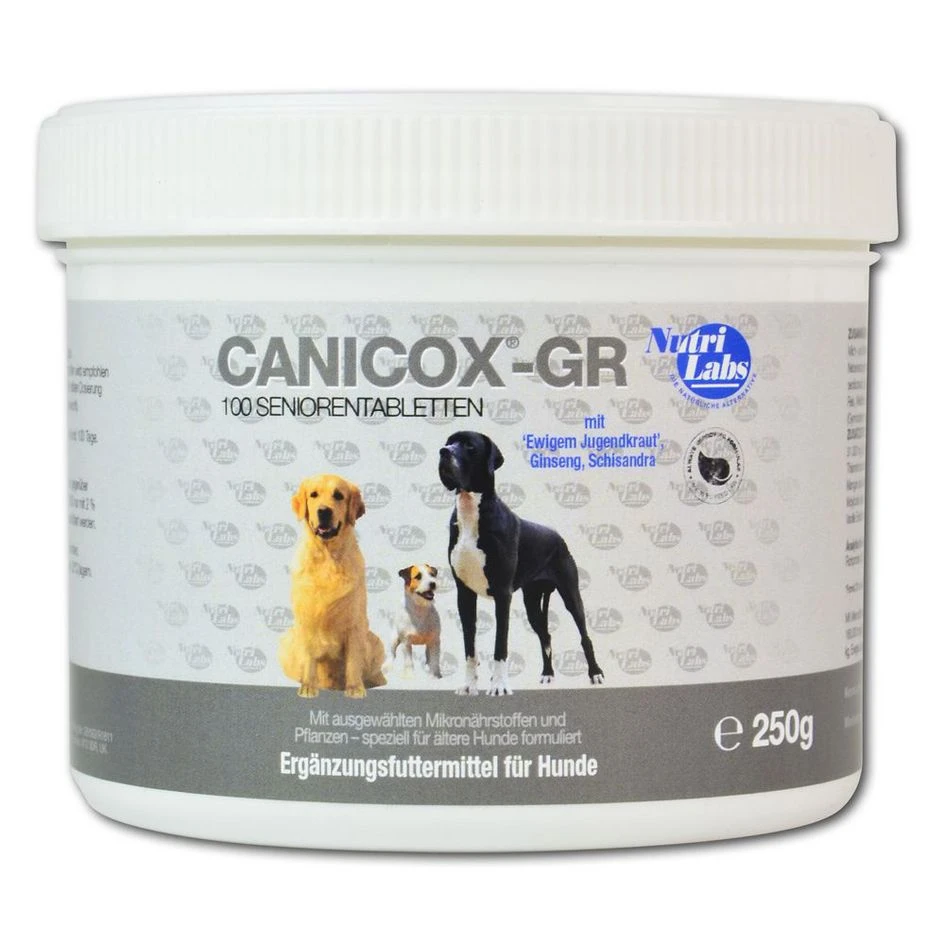 NutriLabs Canicox-GR Tabletten Für ältere Hunde 100 Seniorentabletten 3 NutriLabs Canicox-GR Tabletten Für ältere Hunde 100 Seniorentabletten