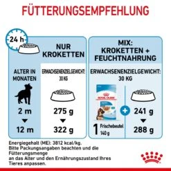Royal Canin Maxi Puppy Für Welpen Großer Rassen 4 Kg Trockenfutter Für Hunde -Haustier Lieferungen Geschäft kmWMrV6VYmF2 3182550402163 3005 8