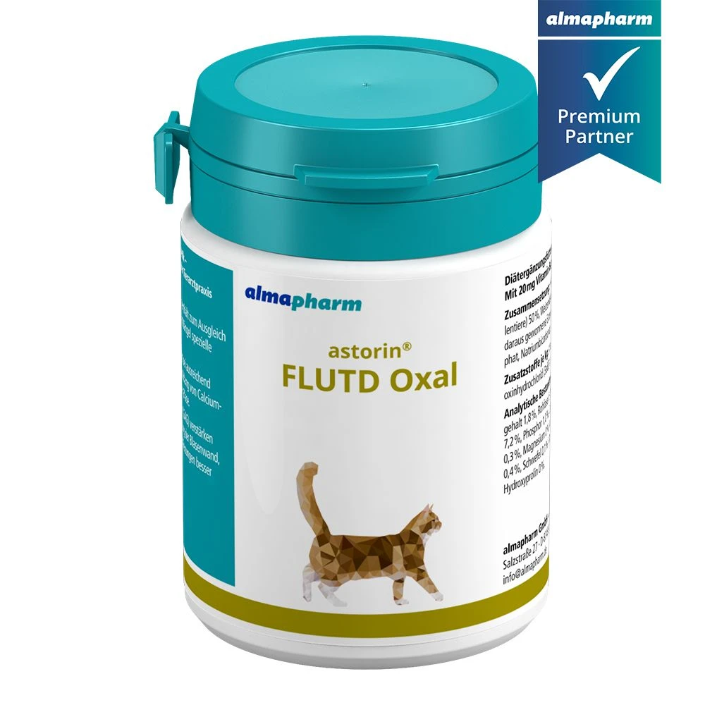 Almapharm Astorin FLUTD Oxal Katze 125 Tabletten Dose Für Katzen 3 Almapharm Astorin FLUTD Oxal Katze 125 Tabletten Dose Für Katzen
