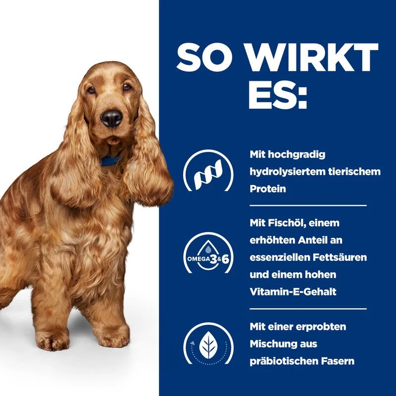 Hills Z/D ActivBiome+ Hundefutter Bei Futtermittelallergie 3 Kg ActivBiome+ Trockenfutter Für Hunde 5 Hills Z/D ActivBiome+ Hundefutter Bei Futtermittelallergie 3 Kg ActivBiome+ Trockenfutter Für Hunde – Bild 3