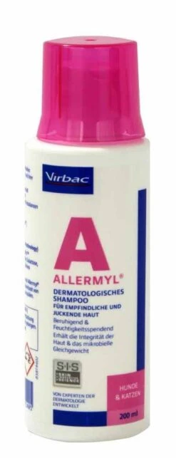 Virbac Allermyl Shampoo Hund + Katze Mit Allergischer Haut 200 Ml Allermyl Shampoo