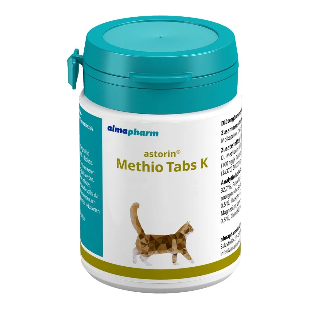 Almapharm Astorin Methio Tabs K Für Katzen 200 Tabletten Dose Für Katzen – Bild 2