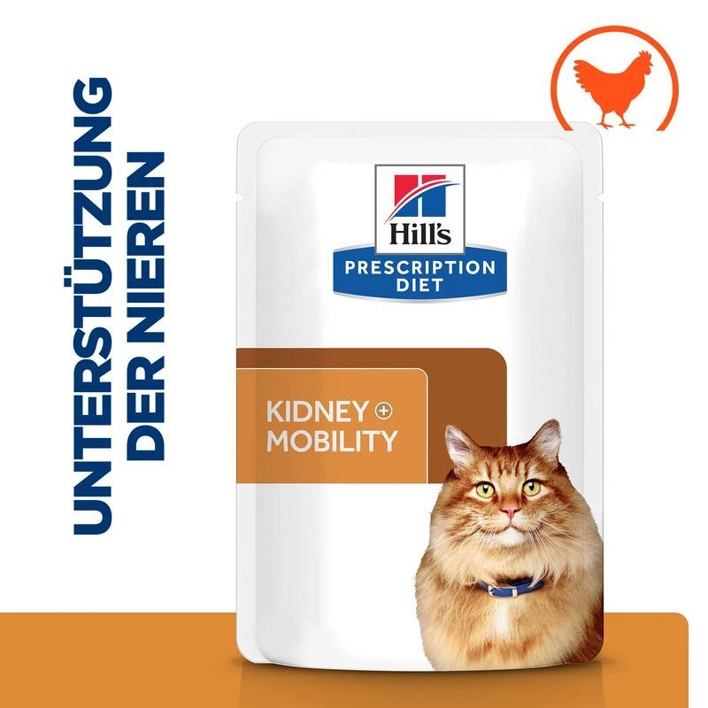 Hills K/d + Mobility Frischebeutel Für Katzen 12 X 85 G Frischebeutel Für Katzen 4 Hills K/d + Mobility Frischebeutel Für Katzen 12 X 85 G Frischebeutel Für Katzen – Bild 2