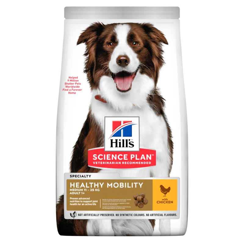 Hills Science Plan Canine Adult Healthy Mobility Medium Huhn Trockenfutter 14 Kg Trockenfutter 3 Hills Science Plan Canine Adult Healthy Mobility Medium Huhn Trockenfutter 14 Kg Trockenfutter