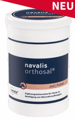 Navalis Orthosal Jod Pulver Für Pferde 1 Kg Dose Für Pferde