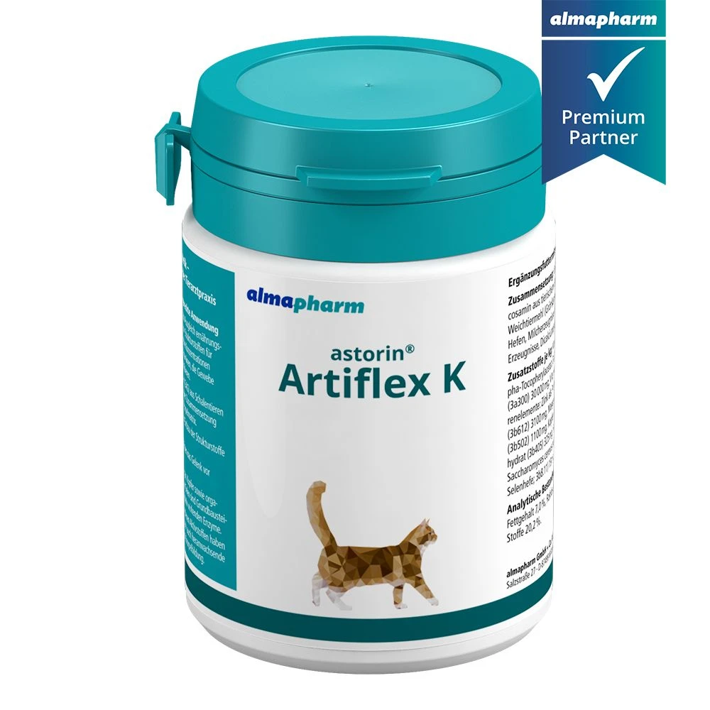 Almapharm Astorin Artiflex K Für Katzen 60 Tabletten Dose Für Katzen 3 Almapharm Astorin Artiflex K Für Katzen 60 Tabletten Dose Für Katzen