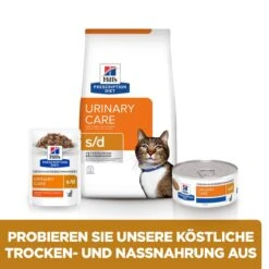 Hills Prescription Diet S/d Nassfutter Für Katzen Mit Huhn 12 X 85 G Frischebeutel -Haustier Lieferungen Geschäft vheXQWhbGPFJ 52742053790 6