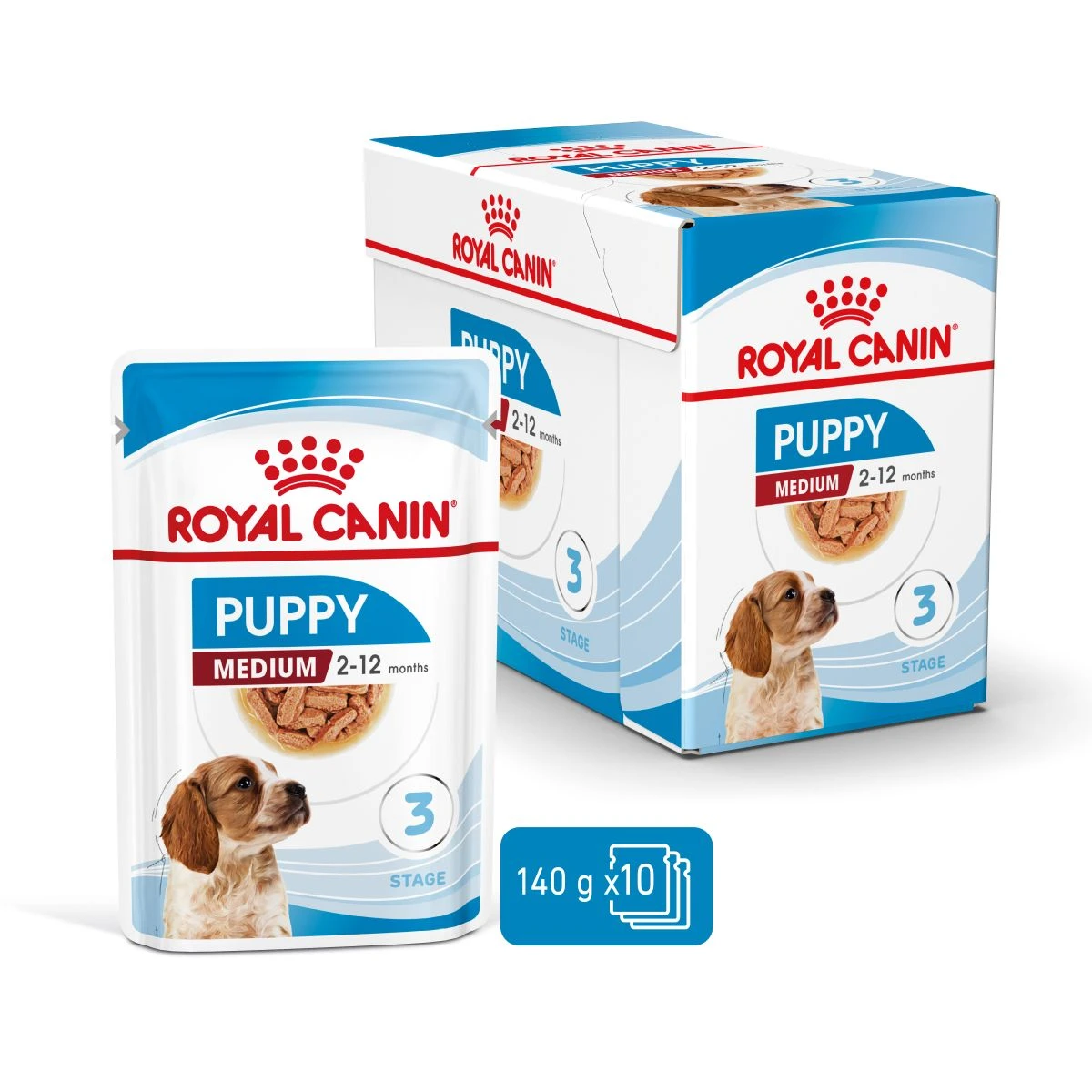 Royal Canin Medium Puppy Frischebeutel 10 X 140 G Frischebeutel Für Hunde 4 Royal Canin Medium Puppy Frischebeutel 10 X 140 G Frischebeutel Für Hunde – Bild 2