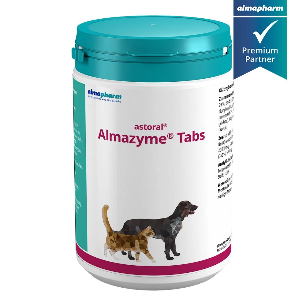 Almapharm Almazyme Tabs Für Hund + Katze 125 Almazyme Tabs 3 Almapharm Almazyme Tabs Für Hund + Katze 125 Almazyme Tabs