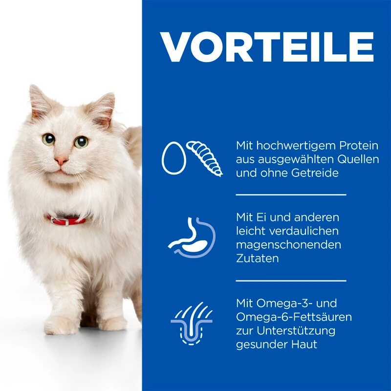 Hills Science Plan Hypoallergenic Adult Katzenfutter Mit Ei Und Insektenprotein 1,5 Kg Trockenfutter 5 Hills Science Plan Hypoallergenic Adult Katzenfutter Mit Ei Und Insektenprotein 1,5 Kg Trockenfutter – Bild 3