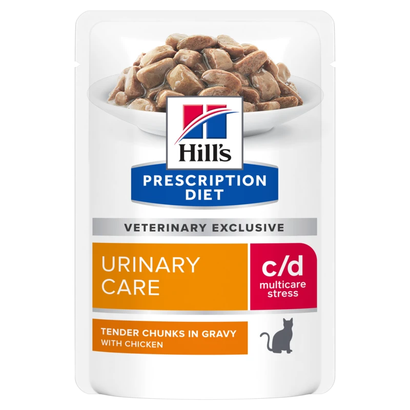 Hills Feline C/d Multicare Stress Huhn Frischebeutel Für Katzen 12 X 85 G Huhn Frischebeutel 3 Hills Feline C/d Multicare Stress Huhn Frischebeutel Für Katzen 12 X 85 G Huhn Frischebeutel